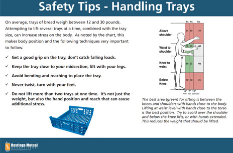 Safety Tips - Handling Trays thumb