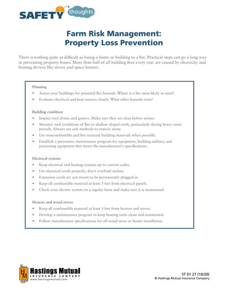 Farm Risk Management: Property Loss Prevention thumb